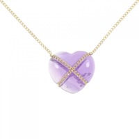 ティファニー ハート アメジスト ネックレス