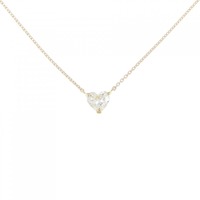 【リメイク】K18YG ダイヤモンド ネックレス 0.513CT K VS1 ハートシェイプ
