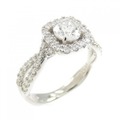【リメイク】PT ダイヤモンド リング 0.511CT E SI1 Good