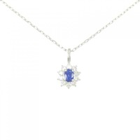PT サファイヤ ネックレス 0.33CT