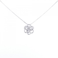 K18WG ダイヤモンド ネックレス 0.05CT