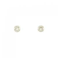 PT ソリティア ダイヤモンド ピアス 0.30CT