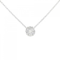 PT フラワー ダイヤモンド ネックレス 0.3CT