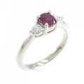PT ルビー リング 0.55CT
