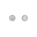 【リメイク】PT/ST ダイヤモンド ピアス 0.316CT 0.322CT G I1 VG-GOOD