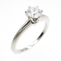 ティファニー クラシックソリティア リング 0.31CT E VS1