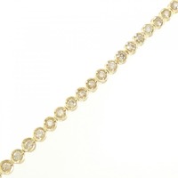 K18YG ダイヤモンド ブレスレット 2.00CT