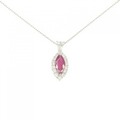 PT ルビー ネックレス 1.27CT