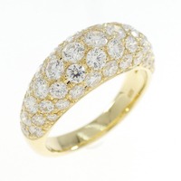 K18YG パヴェ ダイヤモンド リング 2.048CT
