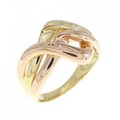 K18YG/K18PG ダイヤモンド リング 0.02CT