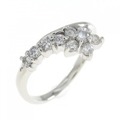 PT フラワー ダイヤモンド リング 0.30CT