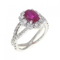 PT ルビー リング 1.126CT