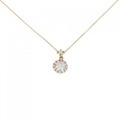 【新品】K18YG ダイヤモンド ネックレス 0.270CT G SI1 Good