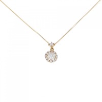 【新品】K18YG ダイヤモンド ネックレス 0.270CT G SI1 Good