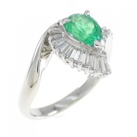 PT エメラルド リング 0.63CT