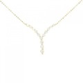 K18YG ダイヤモンド ネックレス 0.50CT