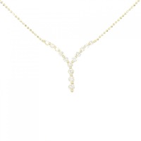 K18YG ダイヤモンド ネックレス 0.50CT