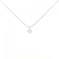 PT ソリティア ダイヤモンド ネックレス 0.312CT