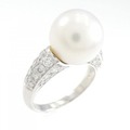 PT 白蝶パール リング 10.7mm