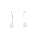 【新品】K18YG アコヤパール ピアス 6.0mm