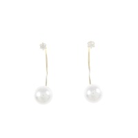 【新品】K18YG アコヤパール ピアス 6.0mm