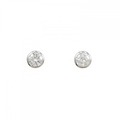 【リメイク】PT ダイヤモンド ピアス 0.217CT 0.223CT F SI2 VG-GOOD