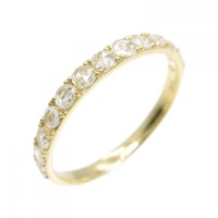 K18YG ダイヤモンド リング 0.28CT