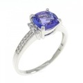 PT タンザナイト リング 1.23CT