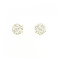 K18YG ダイヤモンド ピアス 1.00CT