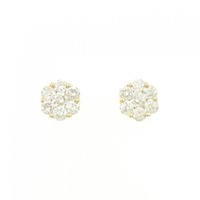 K18YG ダイヤモンド ピアス 1.00CT