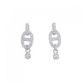 エルメス ダイヤモンド ピアス 0.39CT