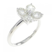 タサキ フラワー ダイヤモンド リング 1.06CT