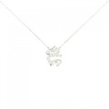 アーカー ドラゴン ダイヤモンド ネックレス 0.10CT