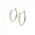 PT ダイヤモンド ピアス 1.00CT