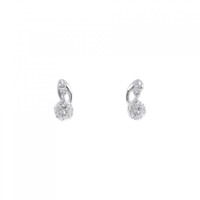 K18WG ダイヤモンド ピアス 0.50CT