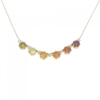 K18YG スファレライト ネックレス 4.72CT