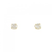 K18YG ダイヤモンド ピアス 0.30CT