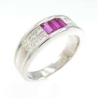PT ルビー リング 0.55CT