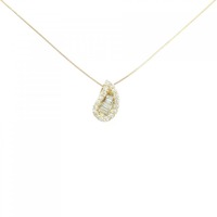 750YG/K18YG ダイヤモンド ネックレス 0.28CT