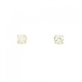 K18YG ソリティア ダイヤモンド ピアス 0.30CT