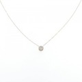 K18YG ダイヤモンド ネックレス 0.2CT