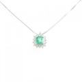 PT エメラルド ネックレス 0.66CT