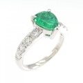 PT エメラルド リング 0.98CT