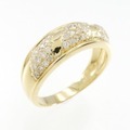 K18YG ダイヤモンド リング 0.50CT