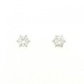 PT ソリティア ダイヤモンド ピアス 0.50CT