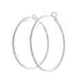 K18WG ダイヤモンド ピアス 2.50CT