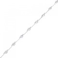 K18WG ダイヤモンド ブレスレット 1.50CT