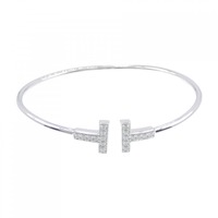 ティファニー Tワイヤー バングル