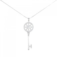 【新品】PT ダイヤモンド ネックレス 0.391CT F SI1 Good