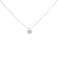 K18YG ダイヤモンド ネックレス 0.15CT